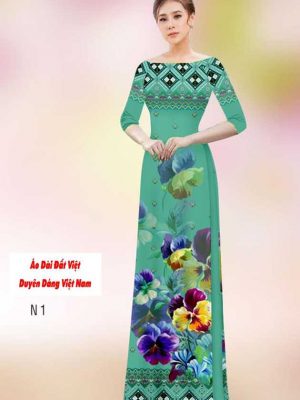 Vải áo dài hoa và hoa văn mới ra AD H14538 30 1591239987 581 vai ao dai vai ao dai dep ad