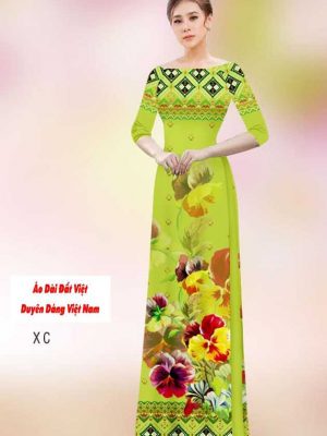 Vải áo dài hoa và hoa văn mới ra AD H14538 36 1591239988 749 vai ao dai vai ao dai dep ad