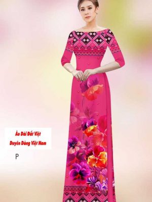 Vải áo dài hoa và hoa văn mới ra AD H14538 33 1591239988 932 vai ao dai vai ao dai dep ad