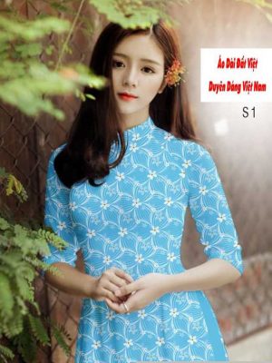 Vải áo dài hoa đều kiểu mới AD H14476 23 1591240104 368 vai ao dai vai ao dai dep ad