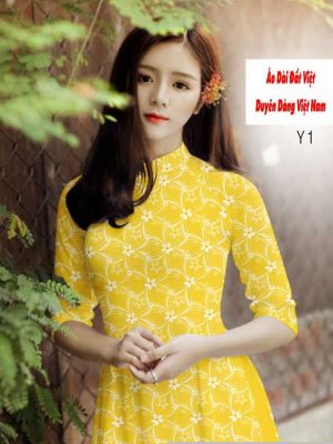 Vải áo dài hoa đều kiểu mới AD H14476 26 1591240104 793 vai ao dai vai ao dai dep ad