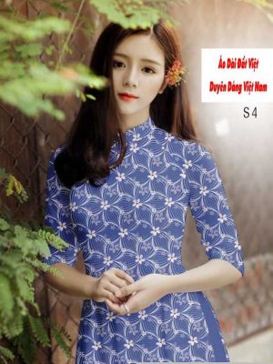 Vải áo dài hoa đều kiểu mới AD H14476 37 1591240106 557 vai ao dai vai ao dai dep ad