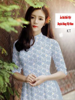 Vải áo dài hoa đều kiểu mới AD H14476 35 1591240106 558 vai ao dai vai ao dai dep ad