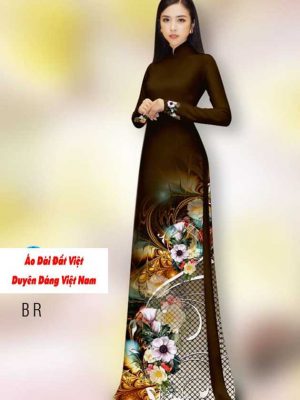 Vải áo dài hoa 3D mới ra AD H14494 35 1591240226 261 vai ao dai vai ao dai dep ad