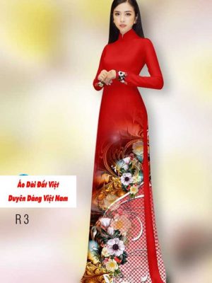 Vải áo dài hoa 3D mới ra AD H14494 37 1591240226 353 vai ao dai vai ao dai dep ad
