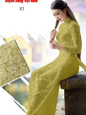 Vải áo dài hoa đều mới ra AD H11328 28 1591240345 642 vai ao dai vai ao dai dep ad