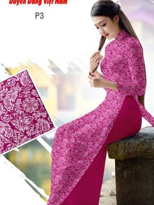 Vải áo dài hoa đều mới ra AD H11328 27 1591240345 98 vai ao dai vai ao dai dep ad