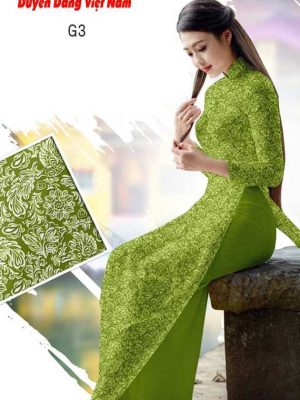Vải áo dài hoa đều mới ra AD H11328 33 1591240346 175 vai ao dai vai ao dai dep ad