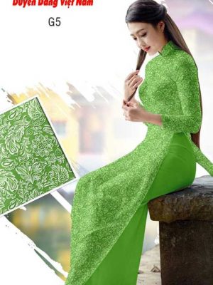 Vải áo dài hoa đều mới ra AD H11328 37 1591240347 734 vai ao dai vai ao dai dep ad