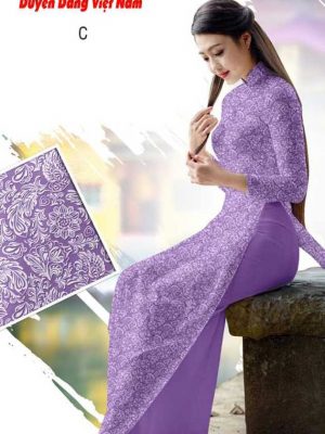 Vải áo dài hoa đều mới ra AD H11328 36 1591240347 816 vai ao dai vai ao dai dep ad