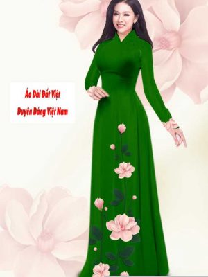 Vải áo dài hoa 3D kiểu mới AD T7549 27 1591240820 468 vai ao dai vai ao dai dep ad