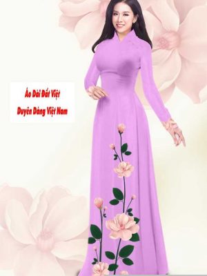 Vải áo dài hoa 3D kiểu mới AD T7549 35 1591240822 697 vai ao dai vai ao dai dep ad