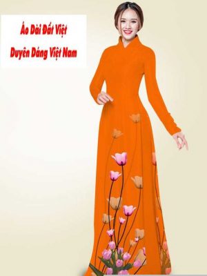 Vải áo dài hoa ly kiểu mới AD T7546 29 1591241065 305 vai ao dai vai ao dai dep ad
