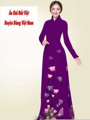 Vải áo dài hoa ly kiểu mới AD T7546 31 1591241066 590 vai ao dai vai ao dai dep ad