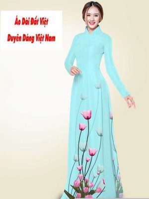 Vải áo dài hoa ly kiểu mới AD T7546 35 1591241066 752 vai ao dai vai ao dai dep ad
