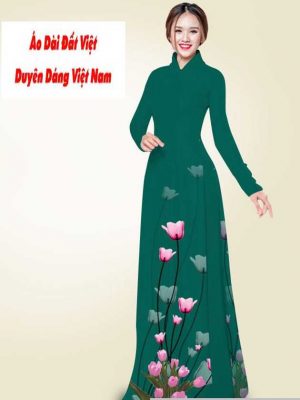 Vải áo dài hoa ly kiểu mới AD T7546 32 1591241066 788 vai ao dai vai ao dai dep ad
