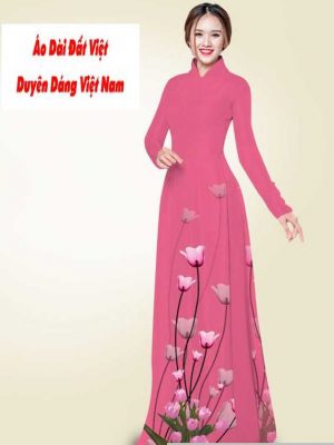 Vải áo dài hoa ly kiểu mới AD T7546 38 1591241067 804 vai ao dai vai ao dai dep ad