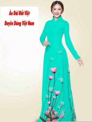 Vải áo dài hoa ly kiểu mới AD T7546 42 1591241068 682 vai ao dai vai ao dai dep ad