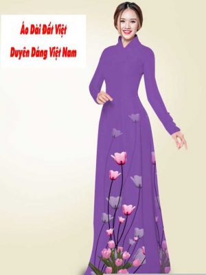 Vải áo dài hoa ly kiểu mới AD T7546 44 1591241068 716 vai ao dai vai ao dai dep ad