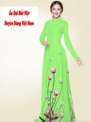 Vải áo dài hoa ly kiểu mới AD T7546 43 1591241068 94 vai ao dai vai ao dai dep ad