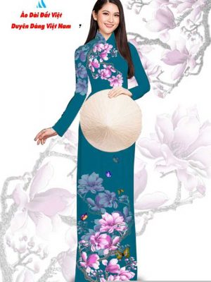 Vải áo dài hoa in 3D mới ra AD T7543 48 1591241187 490 vai ao dai vai ao dai dep ad
