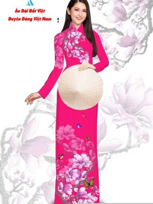 Vải áo dài hoa in 3D mới ra AD T7543 43 1591241187 952 vai ao dai vai ao dai dep ad
