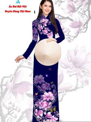Vải áo dài hoa in 3D mới ra AD T7543 49 1591241188 29 vai ao dai vai ao dai dep ad