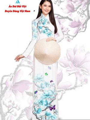 Vải áo dài hoa in 3D mới ra AD T7543 58 1591241189 812 vai ao dai vai ao dai dep ad