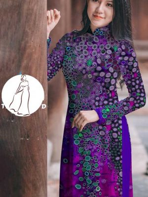 Vải áo dài hoa đều kiểu mới AD T7545 12 1591241304 853 vai ao dai vai ao dai dep ad