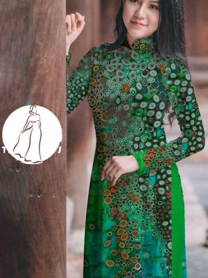 Vải áo dài hoa đều kiểu mới AD T7545 15 1591241305 113 vai ao dai vai ao dai dep ad