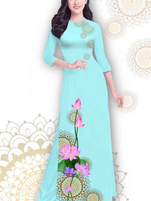 Vải áo dài hoa sen thiết kế 2020 AD T7539 37 1591241546 647 vai ao dai vai ao dai dep ad