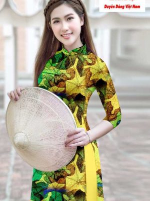 Vải áo dài hoa văn kiểu mới AD T7200 12 1591241660 542 vai ao dai vai ao dai dep ad