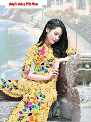 Vải áo dài hoa văn mới ra AD T7198 16 1591241779 551 vai ao dai vai ao dai dep ad