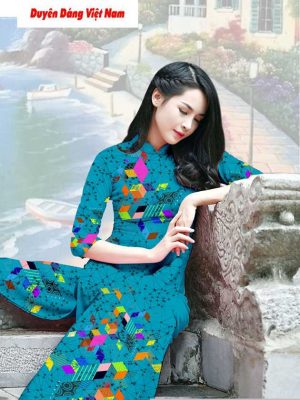 Vải áo dài hoa văn mới ra AD T7198 14 1591241779 68 vai ao dai vai ao dai dep ad