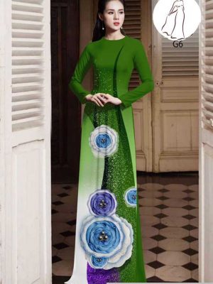 Vải áo dài hoa 3D thiết kế 2020 AD H10575 22 1591418434 783 vai ao dai vai ao dai dep ad