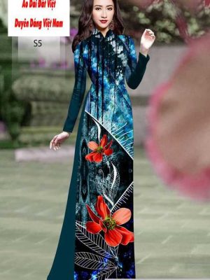 Vải áo dài hoa in 3D kiểu mới AD H10482 25 1591589829 143 vai ao dai vai ao dai dep ad