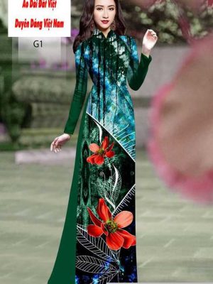 Vải áo dài hoa in 3D kiểu mới AD H10482 23 1591589829 176 vai ao dai vai ao dai dep ad