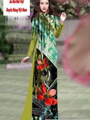 Vải áo dài hoa in 3D kiểu mới AD H10482 21 1591589829 730 vai ao dai vai ao dai dep ad