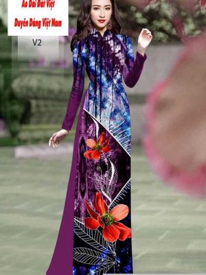 Vải áo dài hoa in 3D kiểu mới AD H10482 32 1591589830 749 vai ao dai vai ao dai dep ad