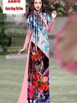 Vải áo dài hoa in 3D kiểu mới AD H10482 36 1591589831 228 vai ao dai vai ao dai dep ad
