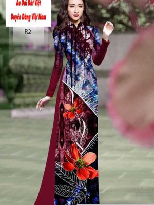 Vải áo dài hoa in 3D kiểu mới AD H10482 34 1591589831 895 vai ao dai vai ao dai dep ad