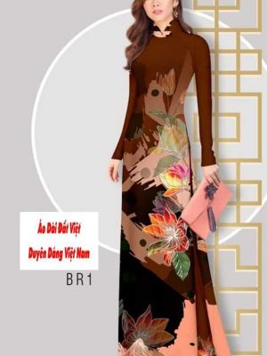 Vải áo dài hoa 3D kiểu mới AD B6604 26 1591589948 842 vai ao dai vai ao dai dep ad
