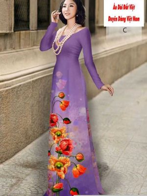 Vải áo dài hoa 3D thiết kế 2020 AD H10209 22 1591590196 425 vai ao dai vai ao dai dep ad