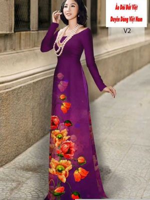 Vải áo dài hoa 3D thiết kế 2020 AD H10209 28 1591590197 222 vai ao dai vai ao dai dep ad
