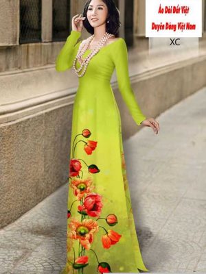 Vải áo dài hoa 3D thiết kế 2020 AD H10209 33 1591590198 365 vai ao dai vai ao dai dep ad