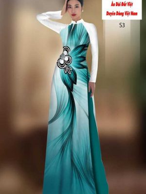 Vải áo dài hoa 3D mới ra AD H10627 24 1591590669 391 vai ao dai vai ao dai dep ad