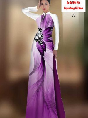Vải áo dài hoa 3D mới ra AD H10627 25 1591590669 51 vai ao dai vai ao dai dep ad