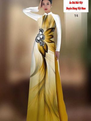 Vải áo dài hoa 3D mới ra AD H10627 28 1591590669 934 vai ao dai vai ao dai dep ad