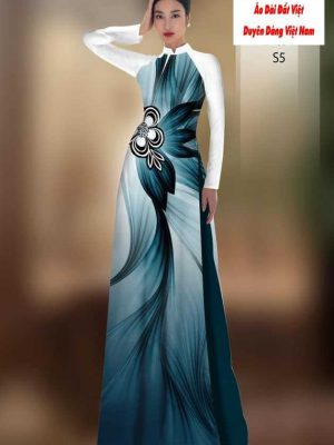 Vải áo dài hoa 3D mới ra AD H10627 32 1591590670 255 vai ao dai vai ao dai dep ad