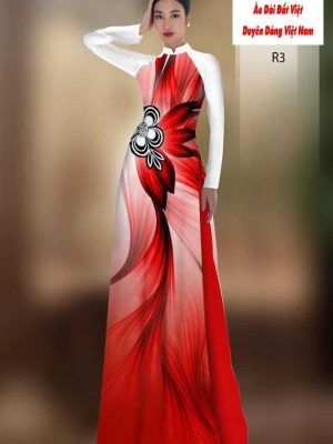 Vải áo dài hoa 3D mới ra AD H10627 31 1591590670 406 vai ao dai vai ao dai dep ad